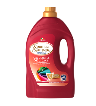 Жидкое средство для стирки шерстяных и нежных цветных тканей 1350мл Spuma di Sciampagna