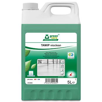 Концентрированное средство для очистки пола и ухода 5000мл TAWIP vioclean Green Care