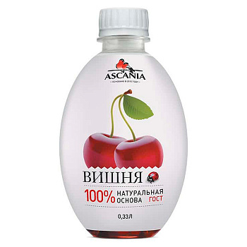 Аскания Лимонад со вкусом Вишня 0,33 мл ПЭТ
