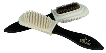 Щетка для чистки замши и нубука Резина и латунь