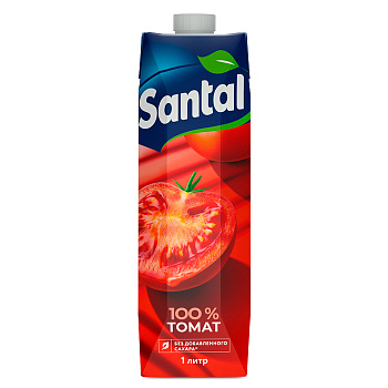 Сок SANTAL ТОМАТНЫЙ 1л