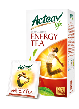 Hyleys «Актив Лайф Энерджи»  Чай чёрный с растительными компонентами 25пак.х2,0гр