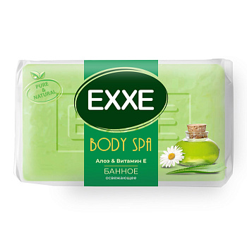 EXXE Body SPA банное туалетное мыло алоэ и витамин Е 160г