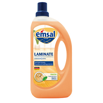 Средство для полов Уход за ламинированными полами 1000мл Emsal