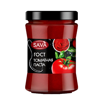 САВА Томатная паста ГОСТ, 0,28 кг