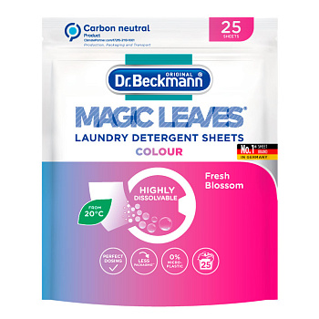 Стиральное средство Magic Leaves для цветного белья 25шт Dr.Beckmann