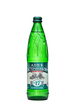 Минеральна вода №17 500 мл стекло Аллея Источников