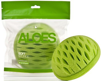 SUAVIPIEL ALOES Мягкий спонж для умывания