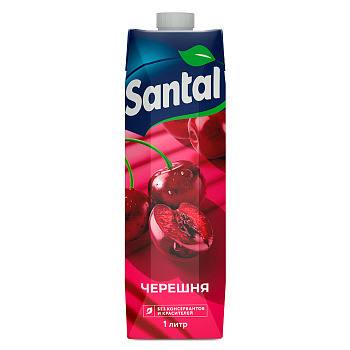 Нектар SANTAL ЧЕРЕШНЕВЫЙ 1л