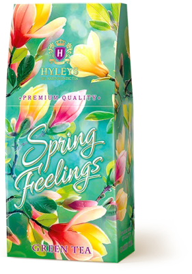 Чай зелёный СПРИНГ ФИЛЛИНГС 50гр картон упак Hyleys