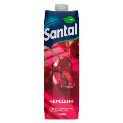 Нектар SANTAL ЧЕРЕШНЕВЫЙ 1л