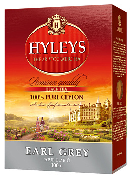 Hyleys Эрл Грей  КРУПНОЛИСТ 100г