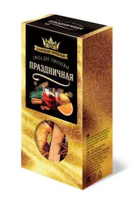 Царская приправа Смесь для глинтвейна Праздничная коробка 30г
