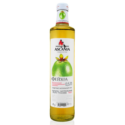 Аскания Лимонад со вкусом Фейхоа 500мл стекло