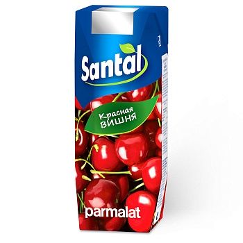 Напиток SANTAL КРАСНАЯ ВИШНЯ Prisma  250 мл
