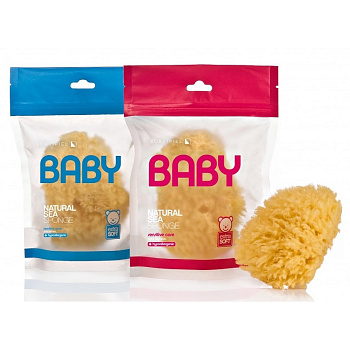 SUAVIPIEL BABY Гипоаллергенная экстрамягкая мочалка для детей