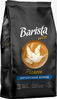 Кофе зерновой 1 000гр фольг упак Barista Art Бленд №3
